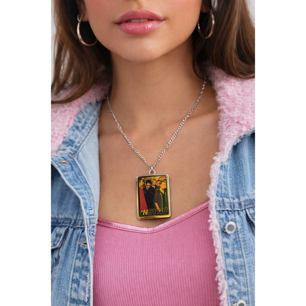 NSNYC On Tour Winterland Necklace Y2K 2000 Boy Band Merch 1998 NWT Timberlake